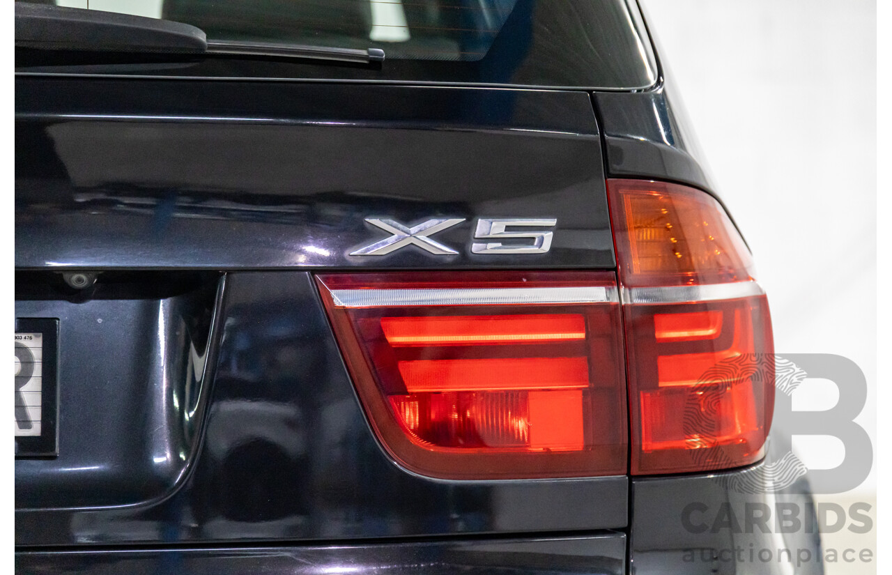 8/2013 BMW X5 Xdrive 30d E70 MY12 Upgrade 4d Wagon Black Sapphire Metallic Turbo Diesel 3.0L