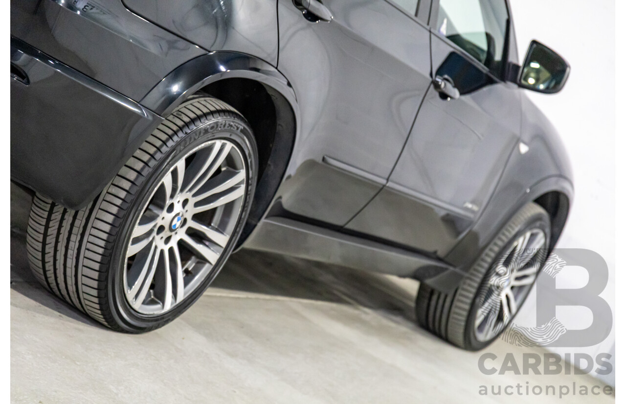 8/2013 BMW X5 Xdrive 30d E70 MY12 Upgrade 4d Wagon Black Sapphire Metallic Turbo Diesel 3.0L