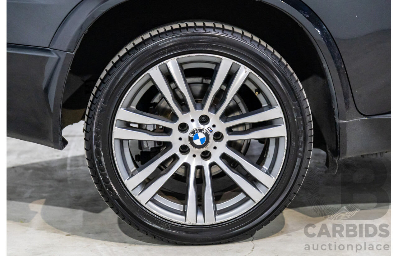 8/2013 BMW X5 Xdrive 30d E70 MY12 Upgrade 4d Wagon Black Sapphire Metallic Turbo Diesel 3.0L