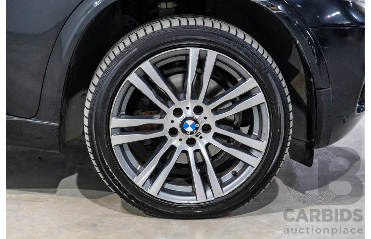 8/2013 BMW X5 Xdrive 30d E70 MY12 Upgrade 4d Wagon Black Sapphire Metallic Turbo Diesel 3.0L