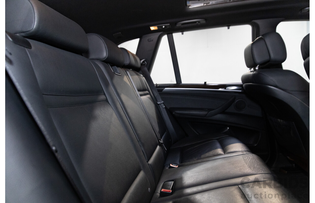 8/2013 BMW X5 Xdrive 30d E70 MY12 Upgrade 4d Wagon Black Sapphire Metallic Turbo Diesel 3.0L