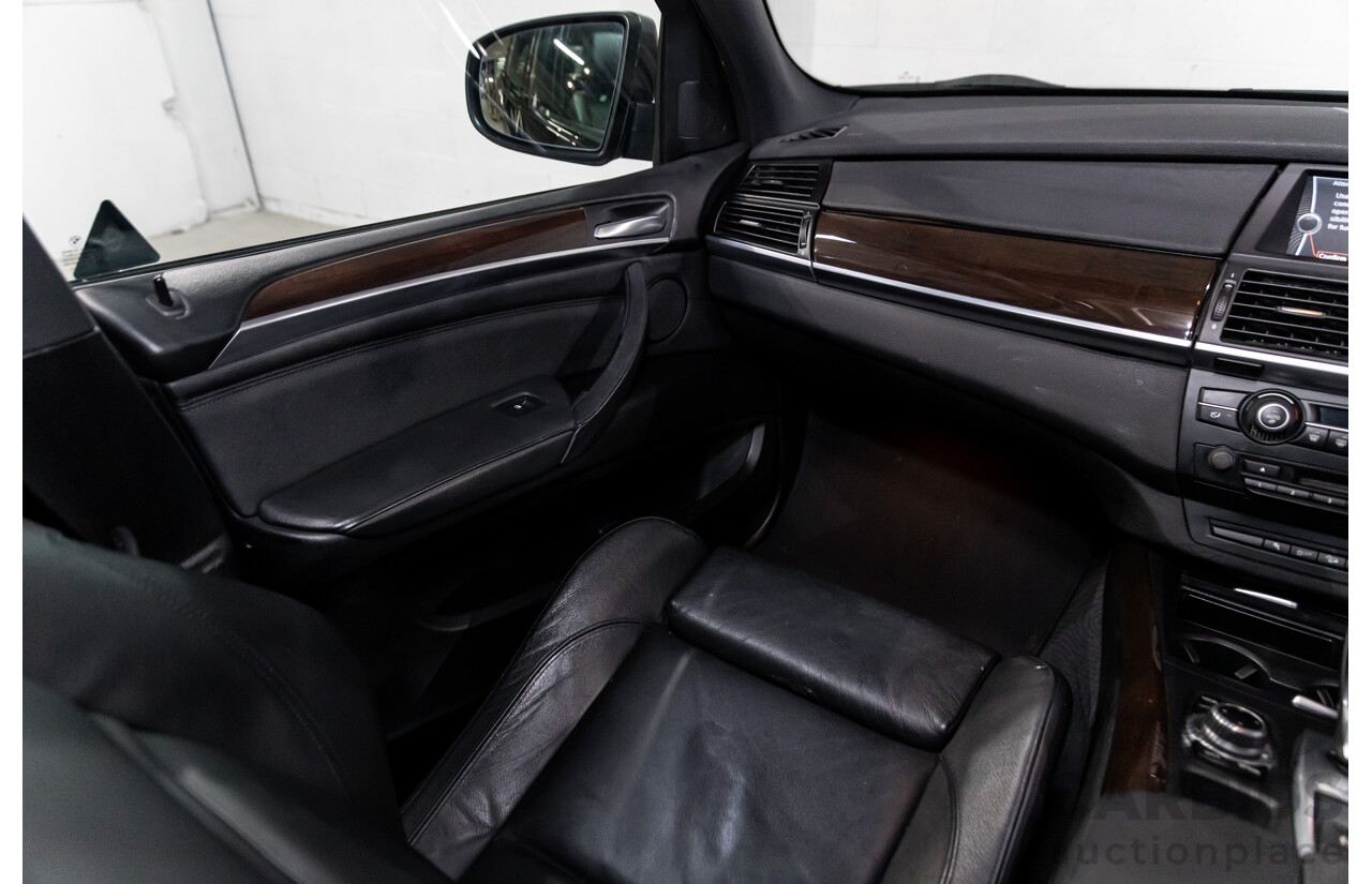 8/2013 BMW X5 Xdrive 30d E70 MY12 Upgrade 4d Wagon Black Sapphire Metallic Turbo Diesel 3.0L