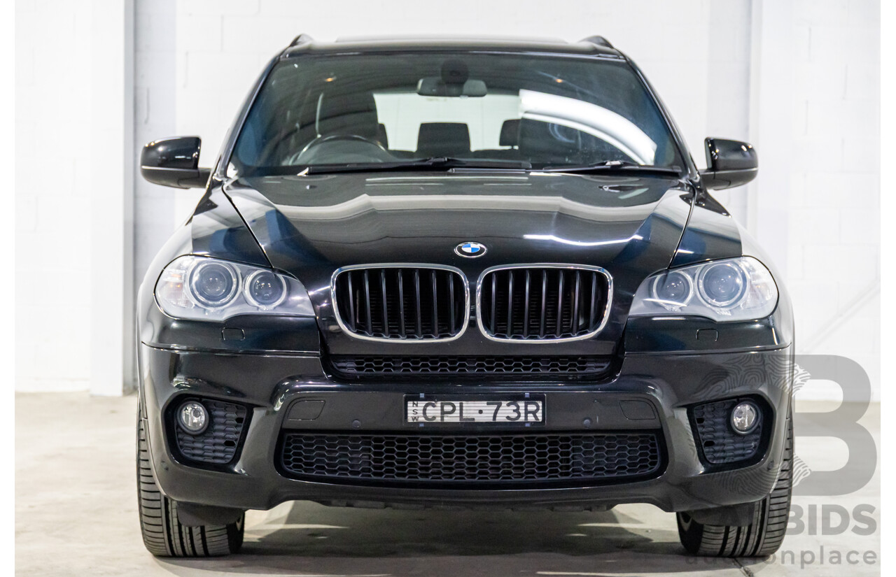 8/2013 BMW X5 Xdrive 30d E70 MY12 Upgrade 4d Wagon Black Sapphire Metallic Turbo Diesel 3.0L
