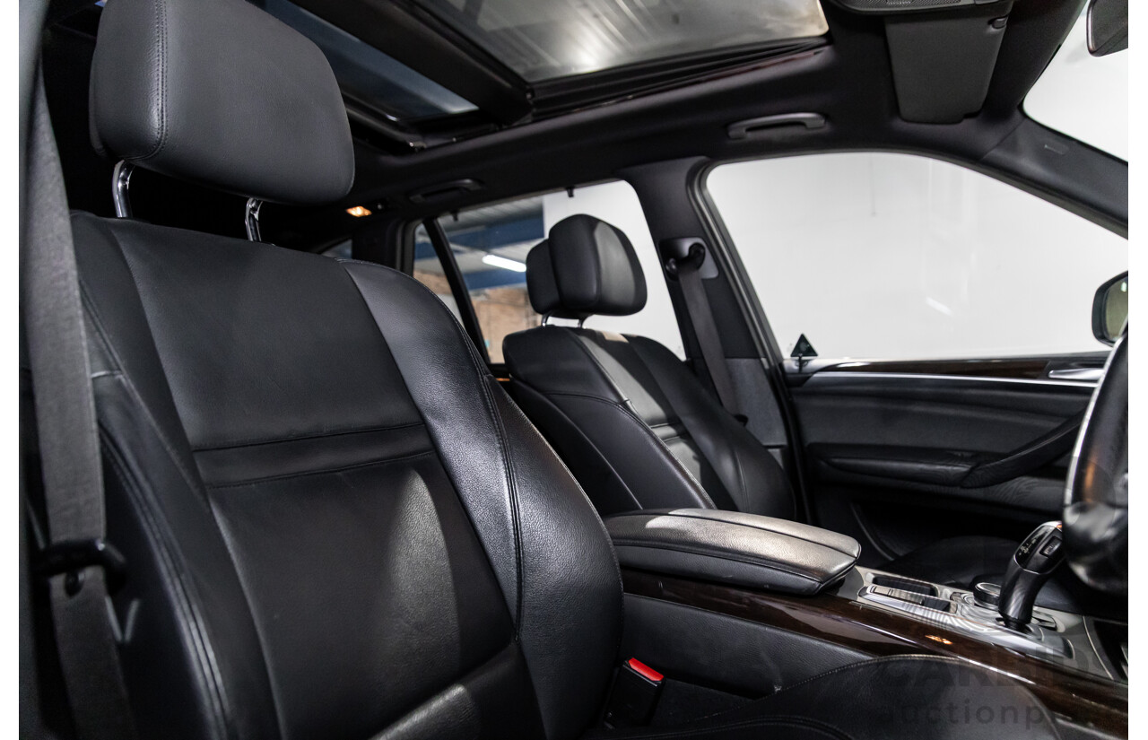 8/2013 BMW X5 Xdrive 30d E70 MY12 Upgrade 4d Wagon Black Sapphire Metallic Turbo Diesel 3.0L
