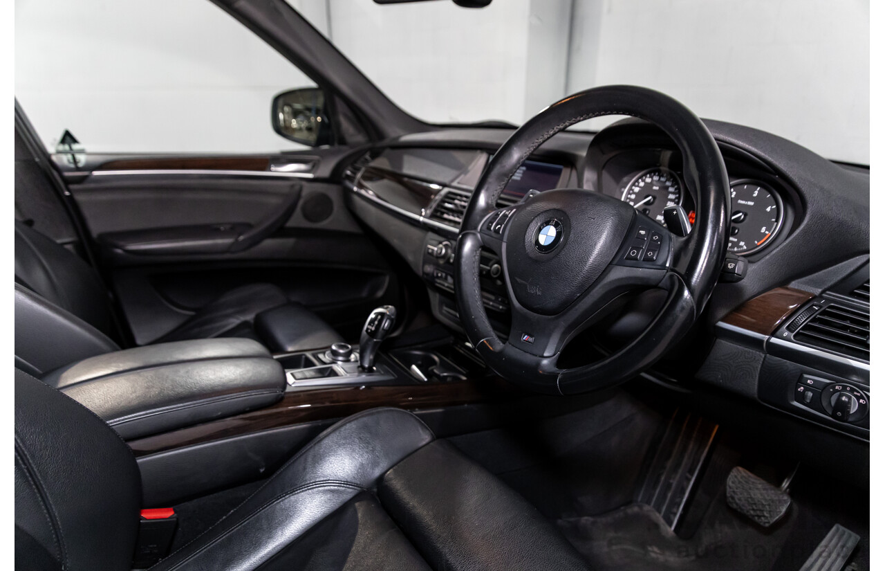 8/2013 BMW X5 Xdrive 30d E70 MY12 Upgrade 4d Wagon Black Sapphire Metallic Turbo Diesel 3.0L