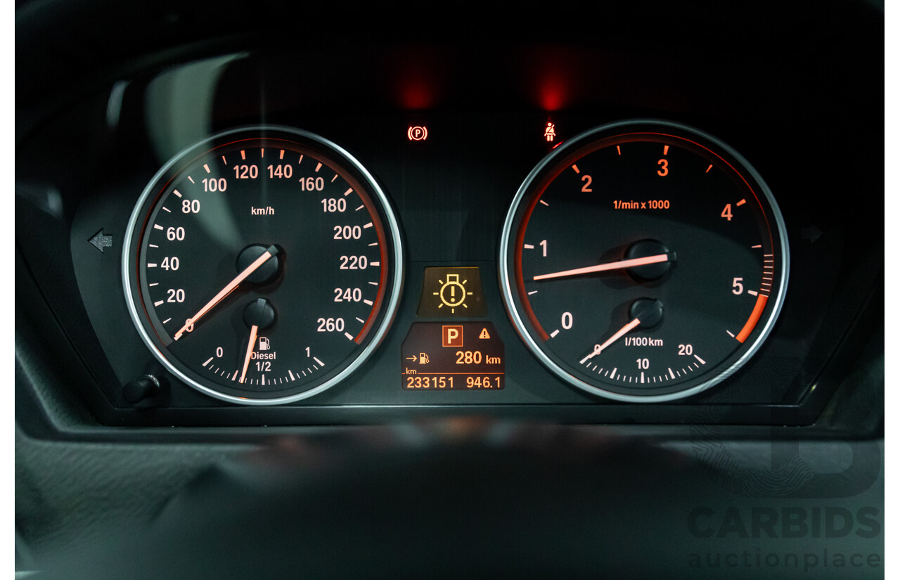 8/2013 BMW X5 Xdrive 30d E70 MY12 Upgrade 4d Wagon Black Sapphire Metallic Turbo Diesel 3.0L