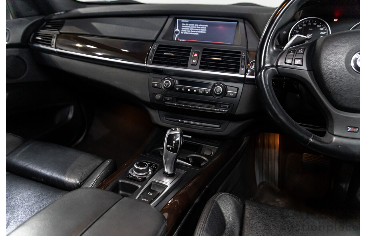 8/2013 BMW X5 Xdrive 30d E70 MY12 Upgrade 4d Wagon Black Sapphire Metallic Turbo Diesel 3.0L