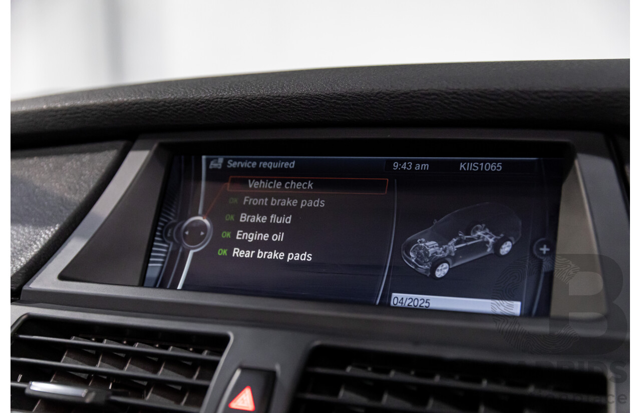 8/2013 BMW X5 Xdrive 30d E70 MY12 Upgrade 4d Wagon Black Sapphire Metallic Turbo Diesel 3.0L