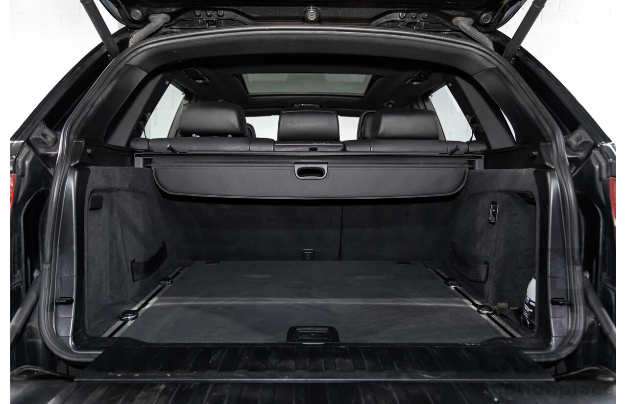 8/2013 BMW X5 Xdrive 30d E70 MY12 Upgrade 4d Wagon Black Sapphire Metallic Turbo Diesel 3.0L