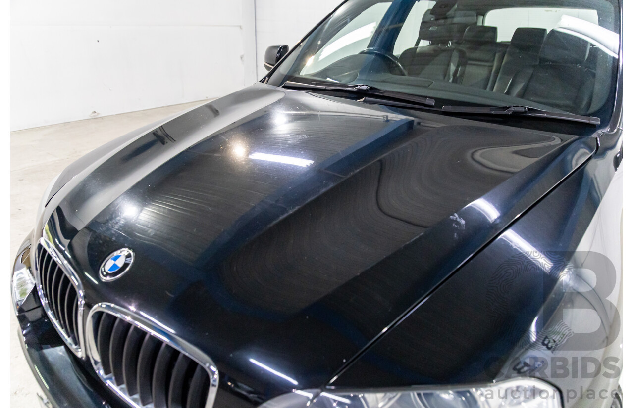 8/2013 BMW X5 Xdrive 30d E70 MY12 Upgrade 4d Wagon Black Sapphire Metallic Turbo Diesel 3.0L