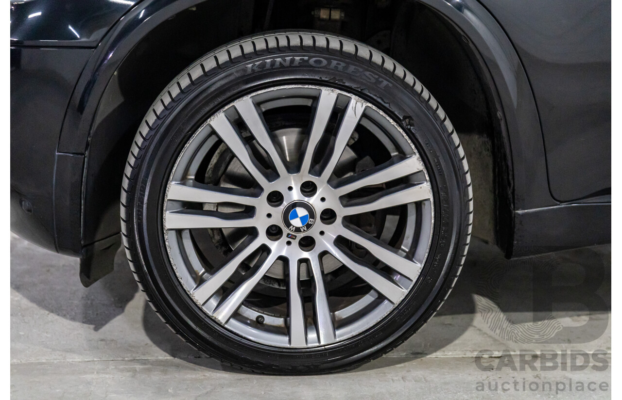 8/2013 BMW X5 Xdrive 30d E70 MY12 Upgrade 4d Wagon Black Sapphire Metallic Turbo Diesel 3.0L