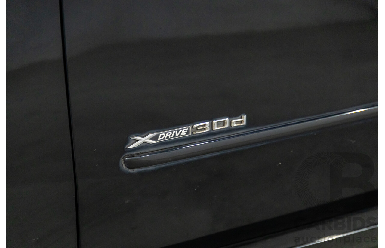 8/2013 BMW X5 Xdrive 30d E70 MY12 Upgrade 4d Wagon Black Sapphire Metallic Turbo Diesel 3.0L