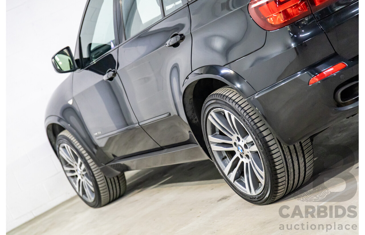 8/2013 BMW X5 Xdrive 30d E70 MY12 Upgrade 4d Wagon Black Sapphire Metallic Turbo Diesel 3.0L