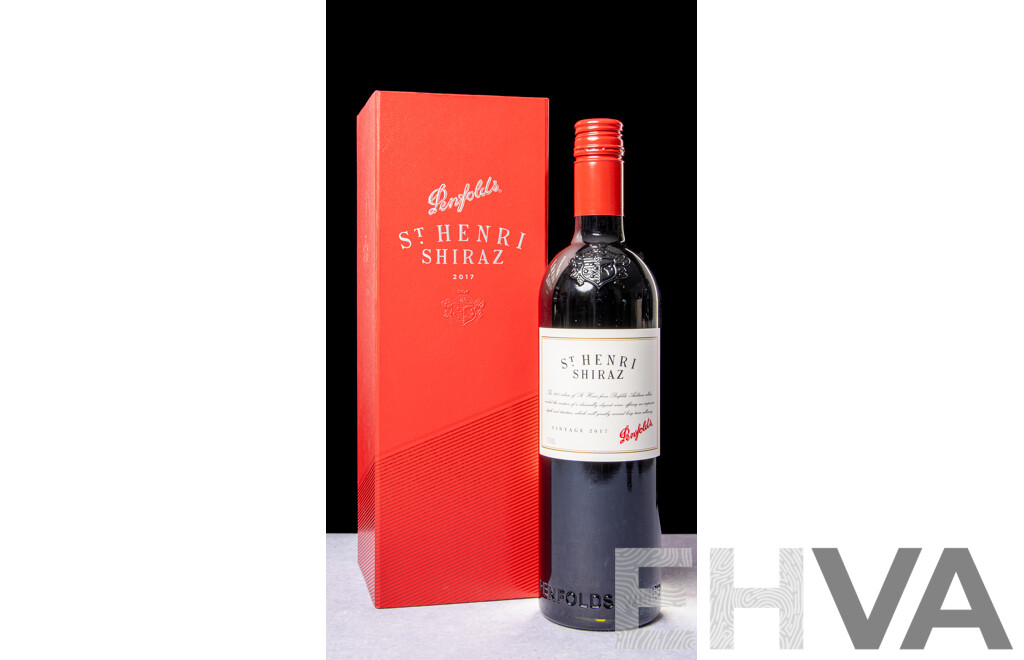 Penfolds St Henri Shiraz Vintage 2017 in Presentation Box