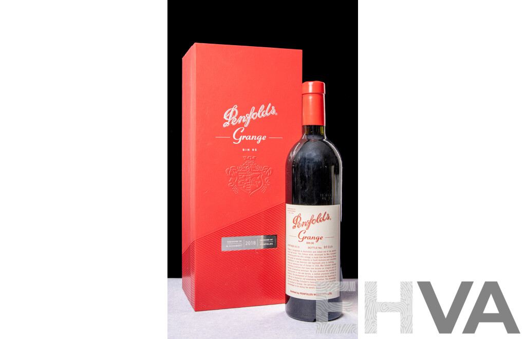 Penfolds Grange Bin 95 Vintage 2018 in Presentation Box