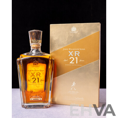 Johnnie Walker & Sons XR 21 Blended Scotch Whisky in Presentation Box