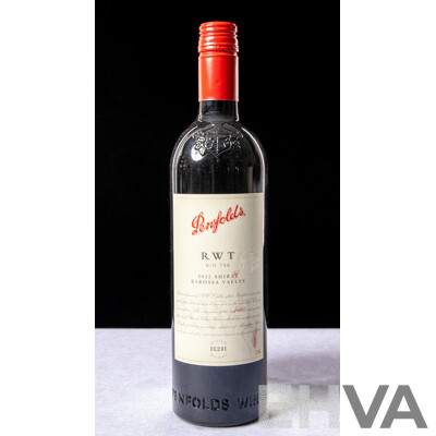 Penfolds RWT Bin 978 Shiraz Vintage 2015