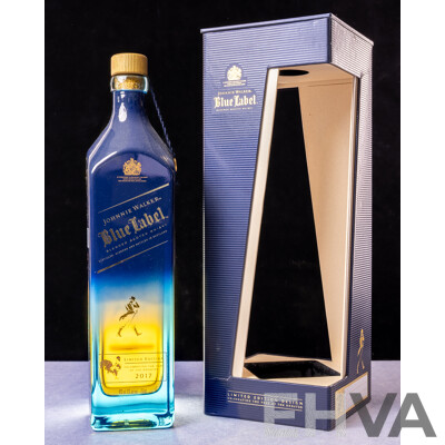 Johnnie Walker Blue Label Limited Edition Design Celebrating Year of the Rooster 2017