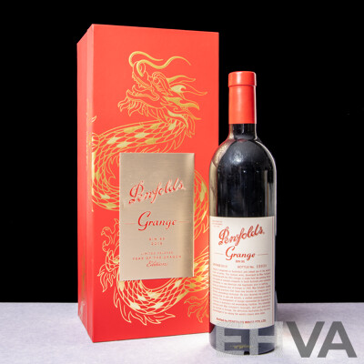 Penfolds Grange Bin 95 Limited Release Year of the Dragon 2019 in Presentation Box