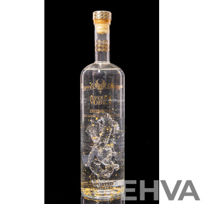 Royal Dragon Superior Vodka with 23 Carat Gold Leaves