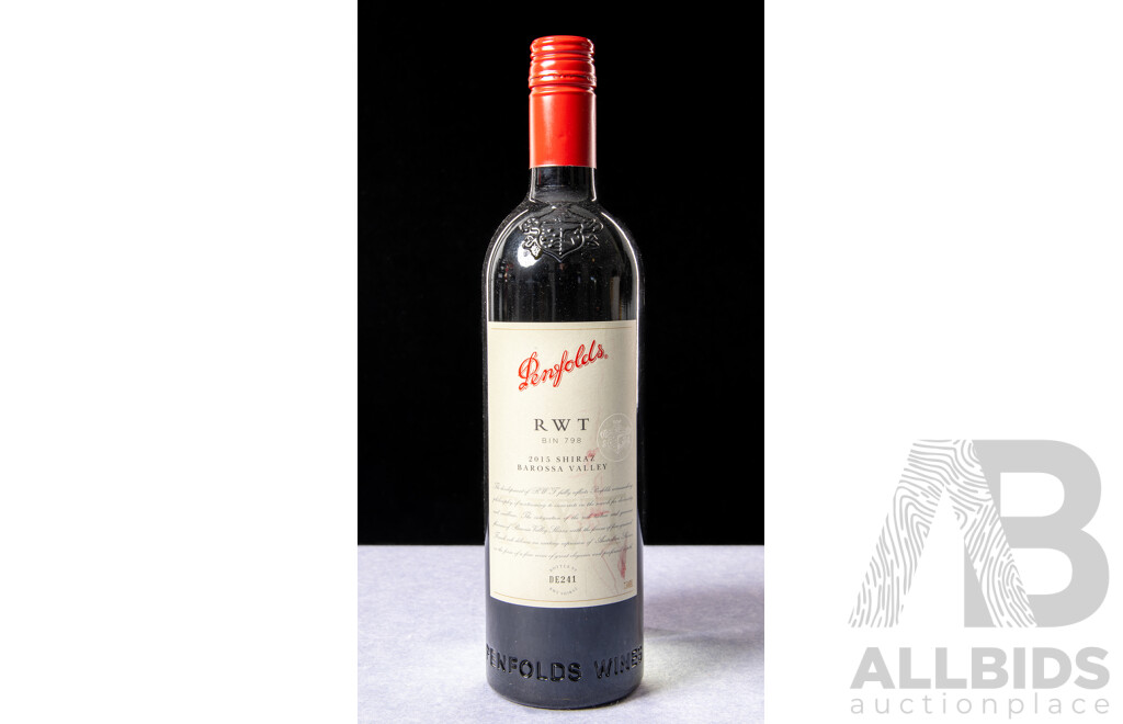Penfolds RWT Bin 978 Shiraz Vintage 2015