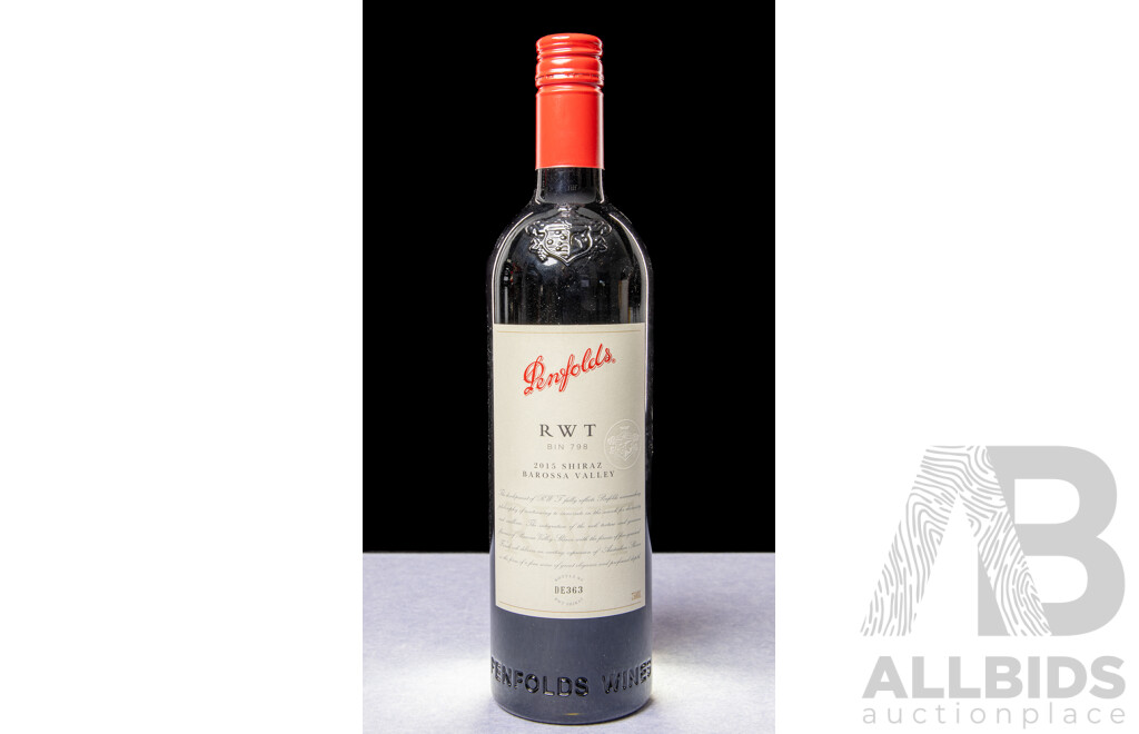 Penfolds RWT Bin 798 Shiraz Vintage 2015