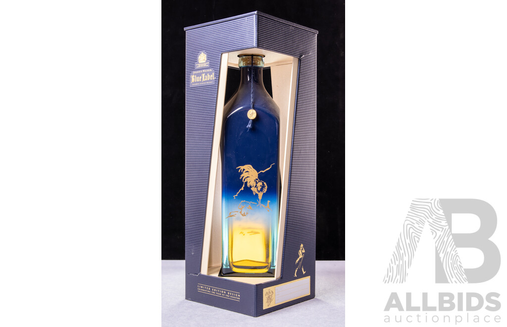 Johnnie Walker Blue Label Limited Edition Design Celebrating Year of the Rooster 2017