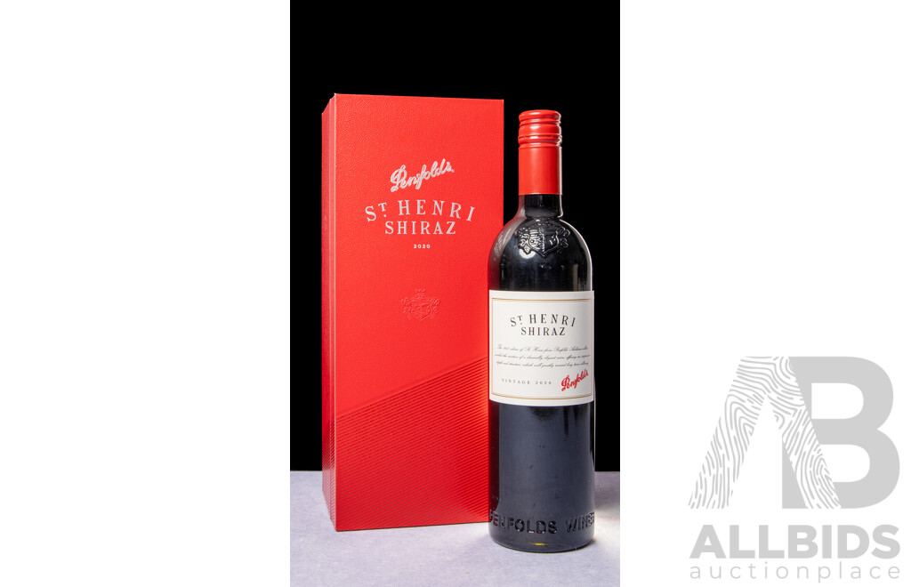 Penfolds St Henri Shiraz Vintage 2020 in Presentation Box