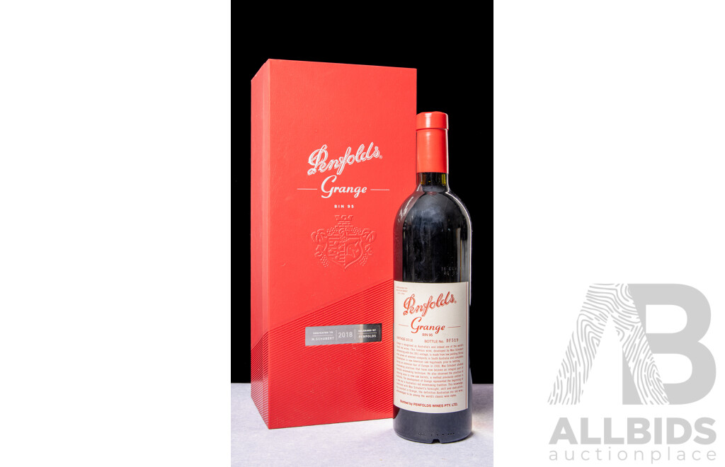 Penfolds Grange Bin 95 Vintage 2018 in Presentation Box