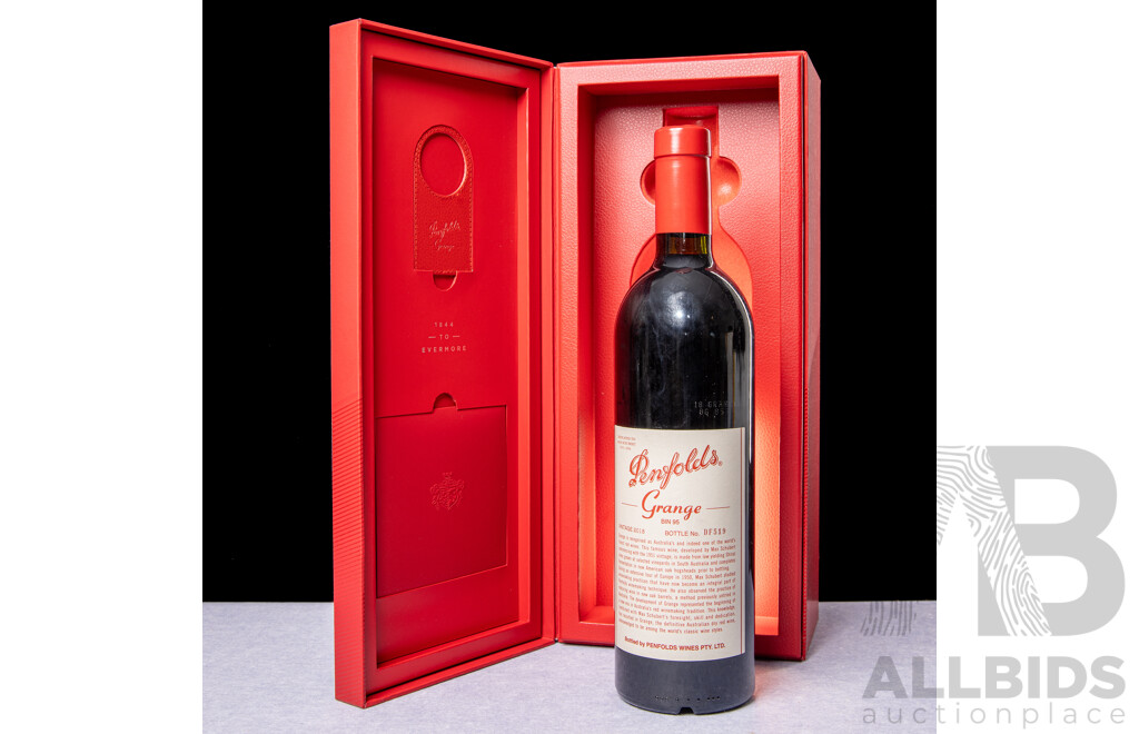 Penfolds Grange Bin 95 Vintage 2018 in Presentation Box
