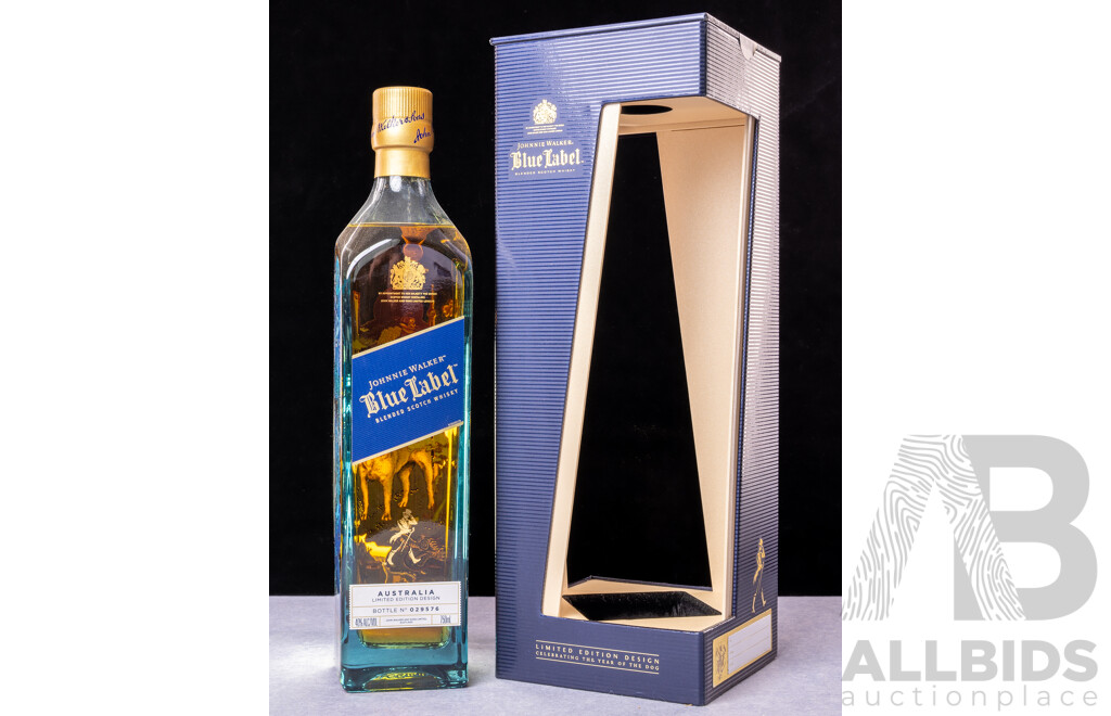 Johnnie Walker Blue Label Limited Edition Design Celebrating Year of the Dog