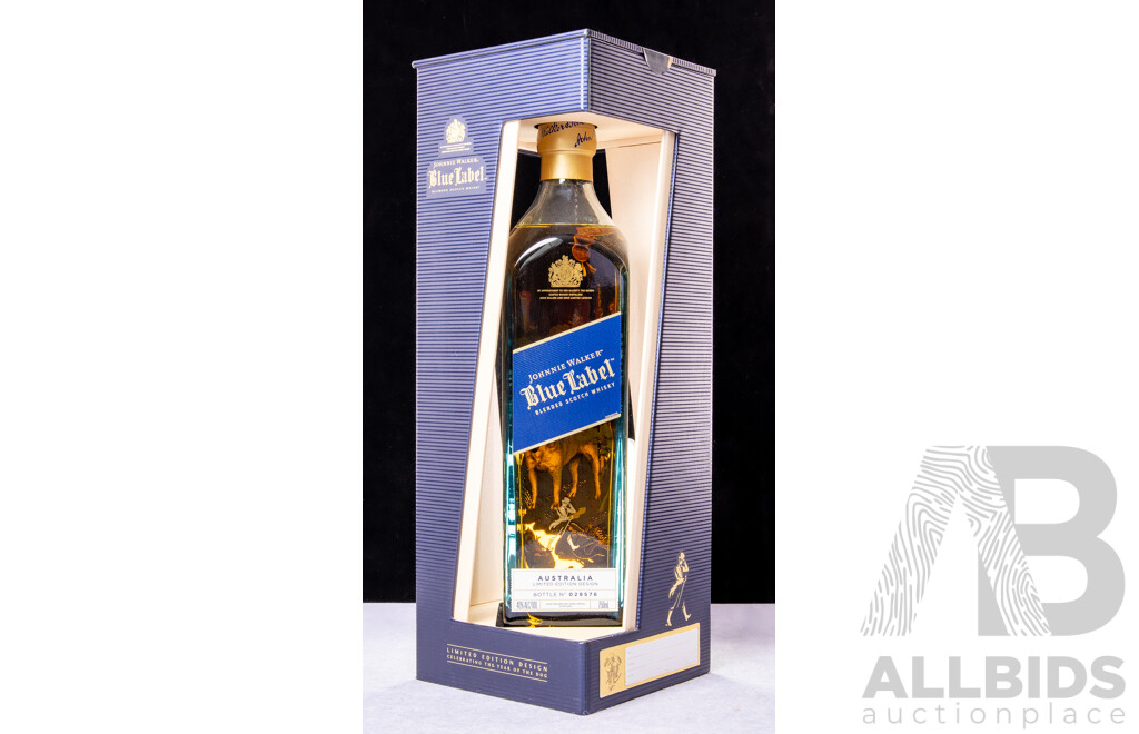 Johnnie Walker Blue Label Limited Edition Design Celebrating Year of the Dog
