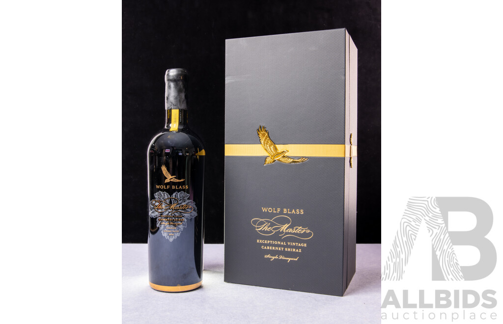 Wolf Blass 'The Master' Single Vineyard Exceptional Vintage Cabernet Shiraz 