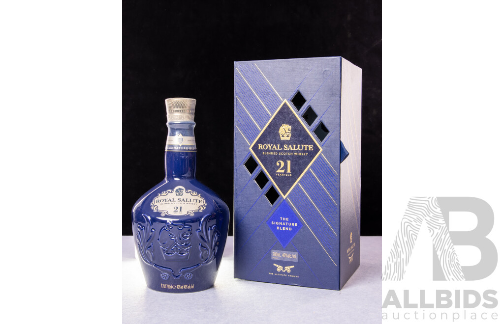 Royal Salute Blended Scotch Whisky, 21 years
