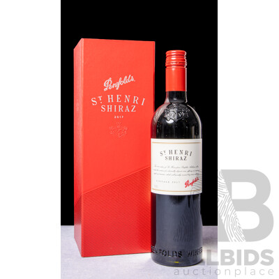 Penfolds St Henri Shiraz Vintage 2017 in Presentation Box