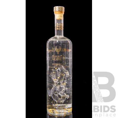 Royal Dragon Superior Vodka with 23 Carat Gold Leaves