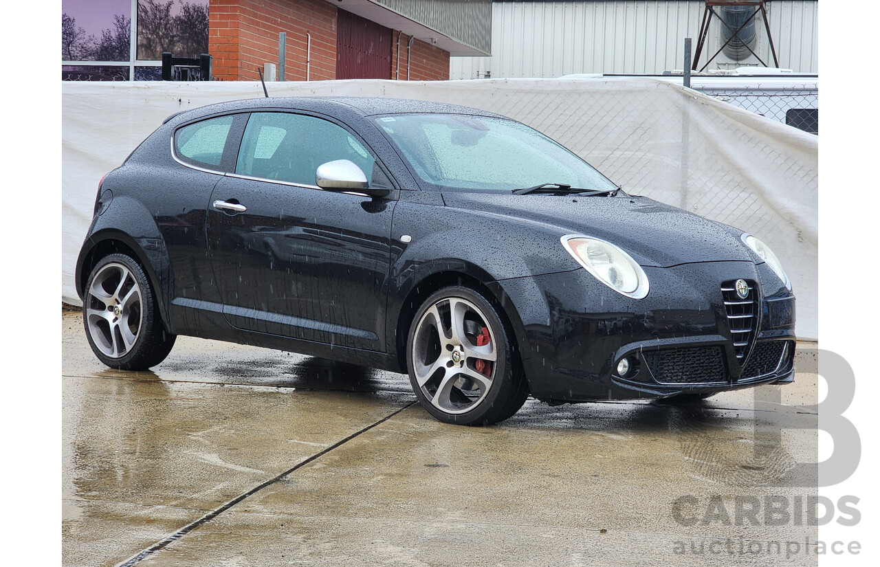 3/2010 Alfa Romeo Mito Sport  3d Hatchback Black 1.4L