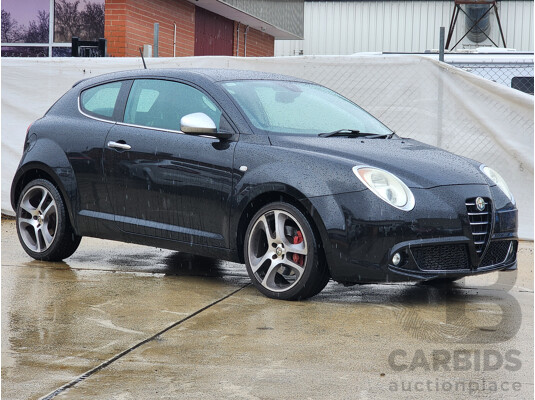 3/2010 Alfa Romeo Mito Sport  3d Hatchback Black 1.4L