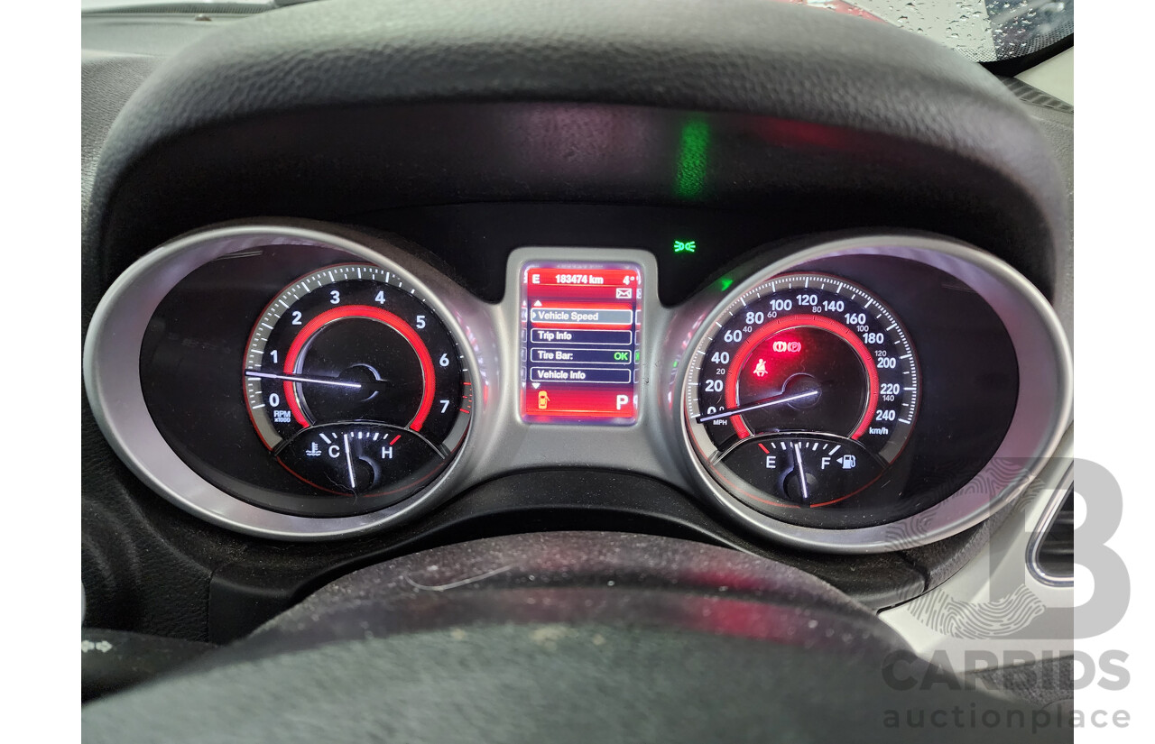 7/2013 Fiat Freemont Lounge JF 4d Wagon Silver 2.4L