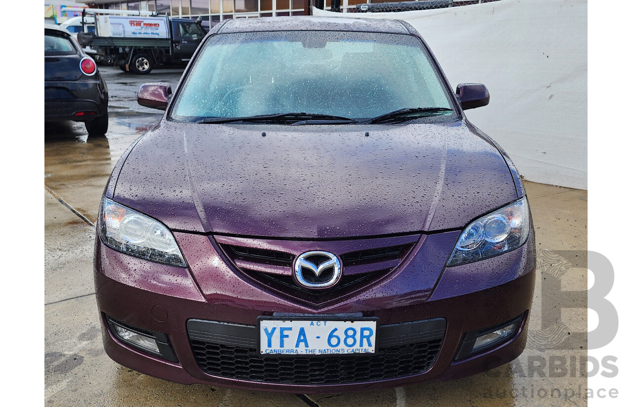 7/2007 Mazda Mazda3 SP23 BK MY06 UPGRADE 4d Sedan Purple 2.3L
