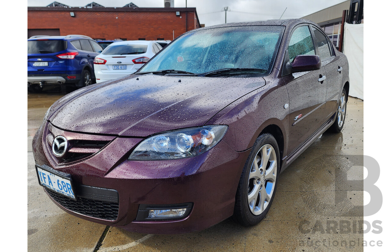 7/2007 Mazda Mazda3 SP23 BK MY06 UPGRADE 4d Sedan Purple 2.3L