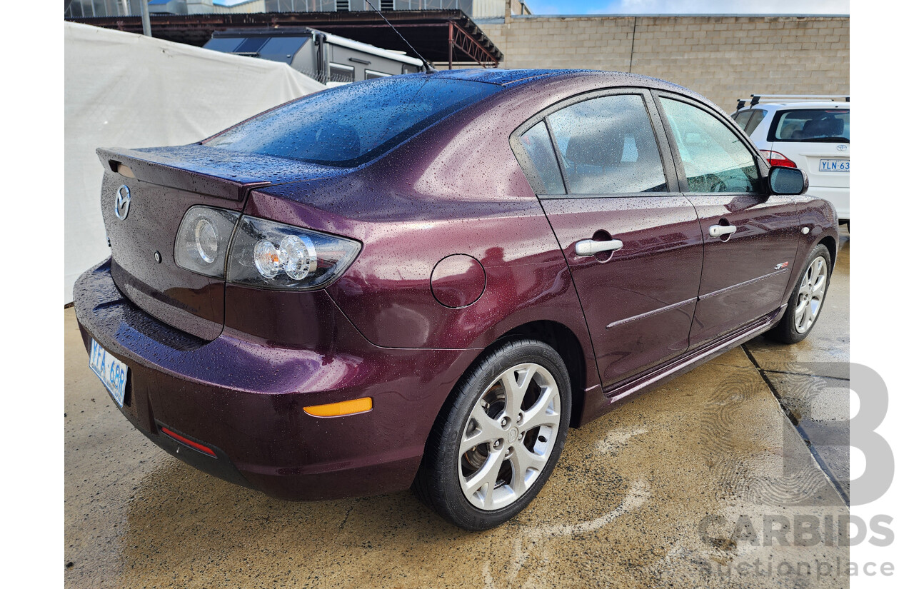 7/2007 Mazda Mazda3 SP23 BK MY06 UPGRADE 4d Sedan Purple 2.3L