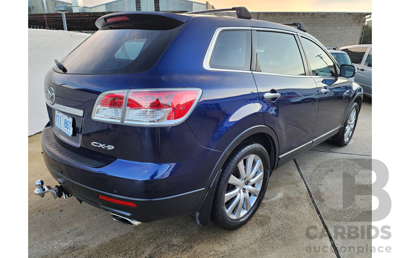 7/2008 Mazda Cx-9 Luxury  4d Wagon Blue 3.7L