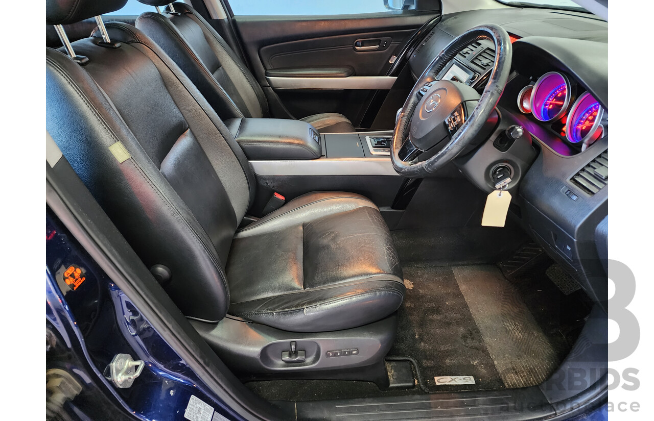 7/2008 Mazda Cx-9 Luxury  4d Wagon Blue 3.7L