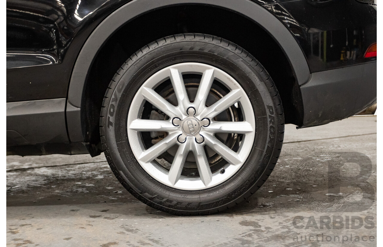 7/2014 Audi Q3 2.0 TDI Quattro (AWD) 8U MY14 4d Wagon Brilliant Black Turbo Diesel 2.0L