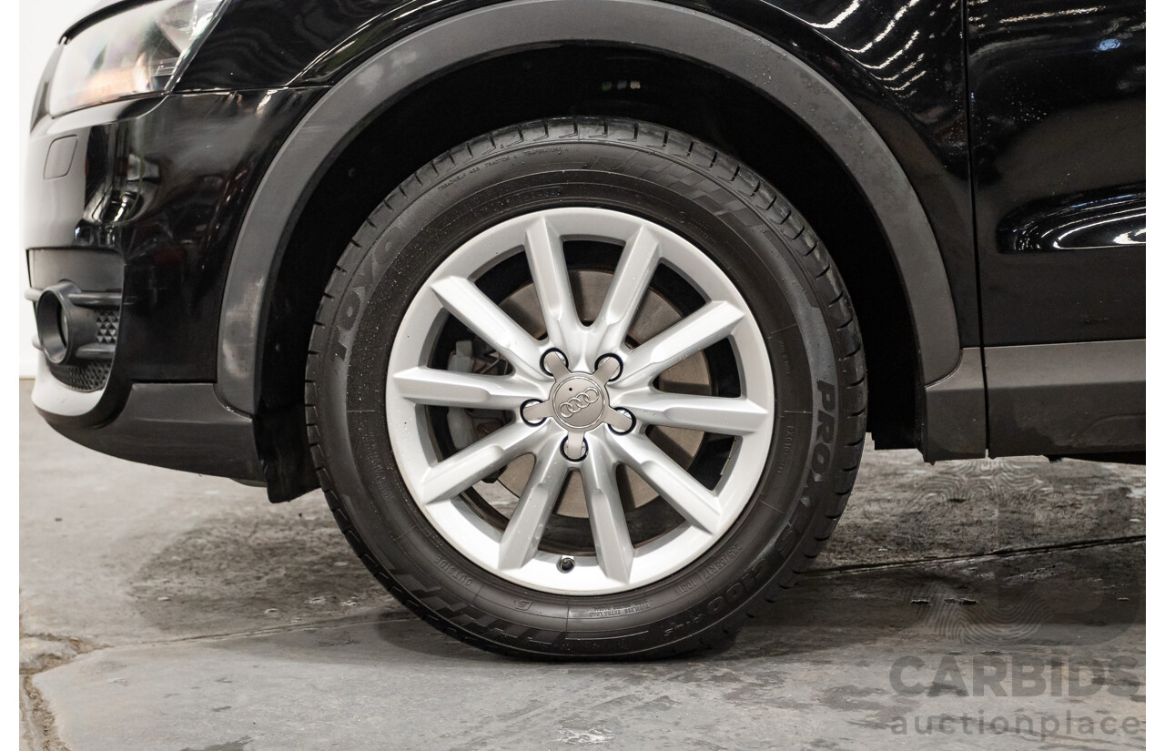 7/2014 Audi Q3 2.0 TDI Quattro (AWD) 8U MY14 4d Wagon Brilliant Black Turbo Diesel 2.0L