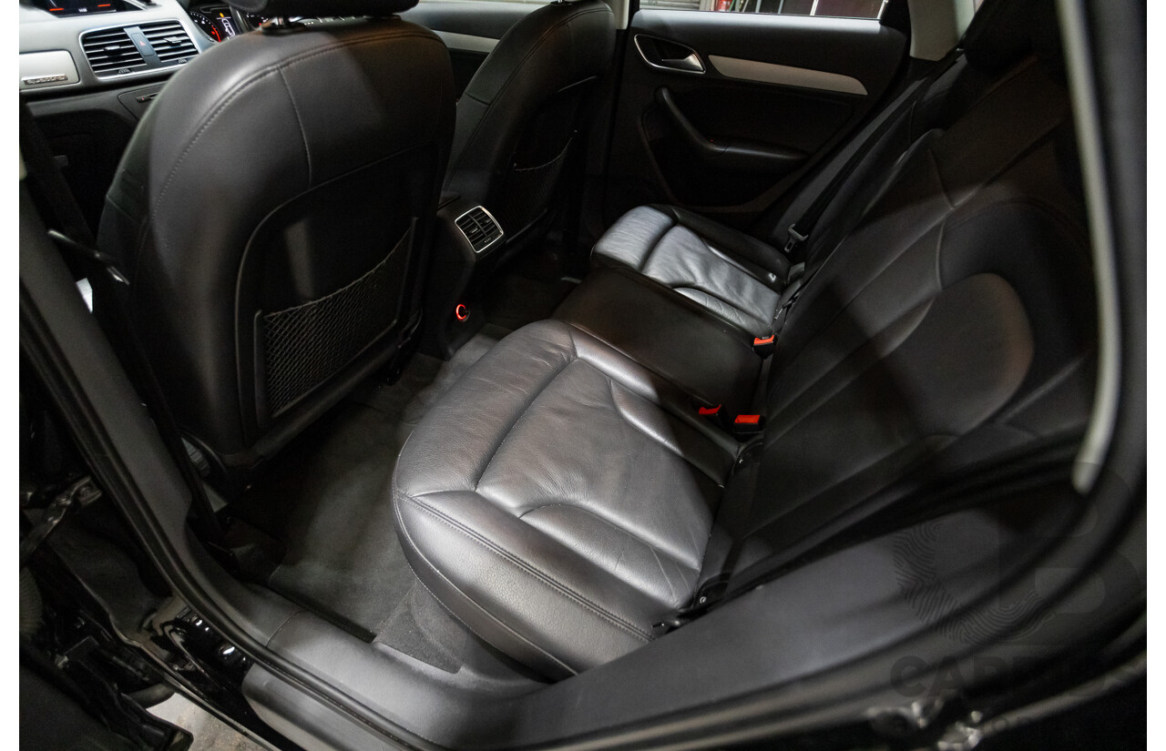 7/2014 Audi Q3 2.0 TDI Quattro (AWD) 8U MY14 4d Wagon Brilliant Black Turbo Diesel 2.0L