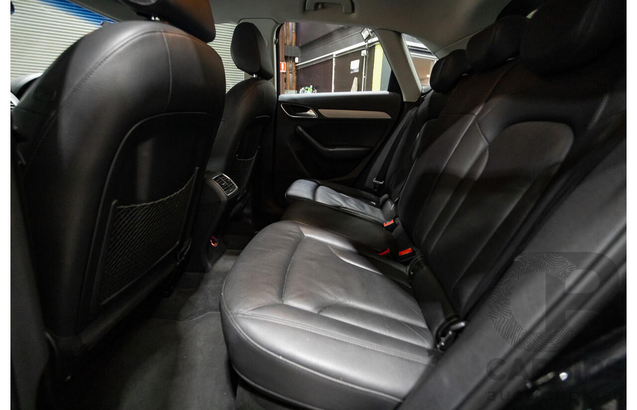 7/2014 Audi Q3 2.0 TDI Quattro (AWD) 8U MY14 4d Wagon Brilliant Black Turbo Diesel 2.0L