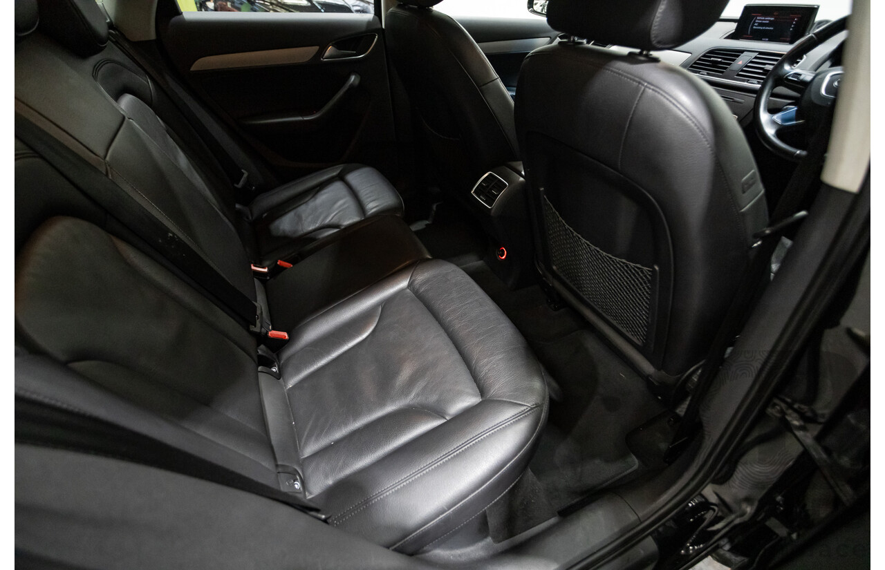 7/2014 Audi Q3 2.0 TDI Quattro (AWD) 8U MY14 4d Wagon Brilliant Black Turbo Diesel 2.0L