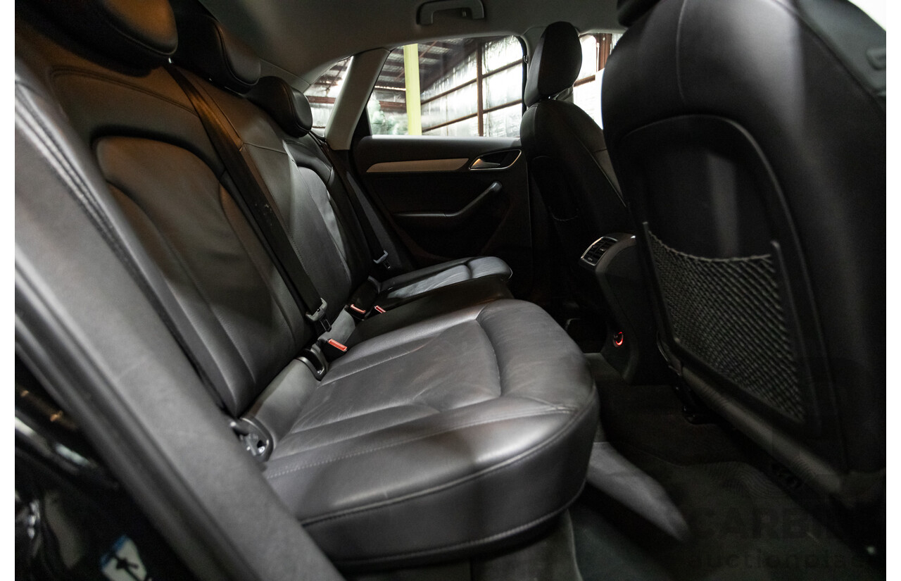 7/2014 Audi Q3 2.0 TDI Quattro (AWD) 8U MY14 4d Wagon Brilliant Black Turbo Diesel 2.0L